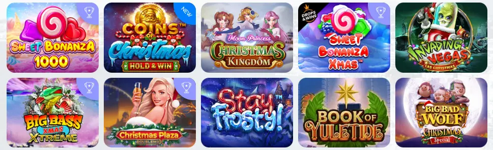 Tous les jeux CASINIA CASINO
