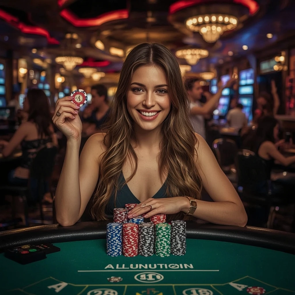 bonus dans les mains d'un homme au casino CASINIA CASINO