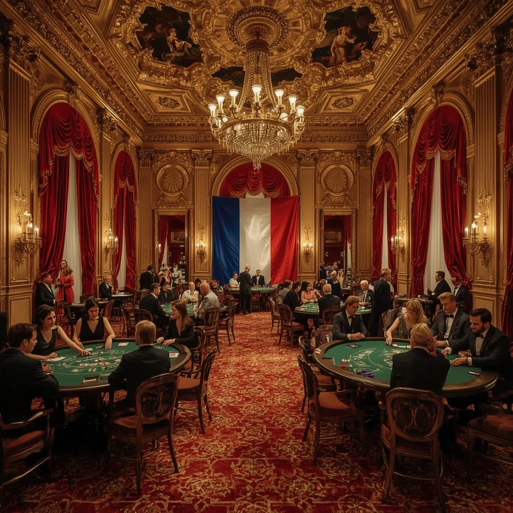 Le casino et le drapeau français CASINIA CASINO